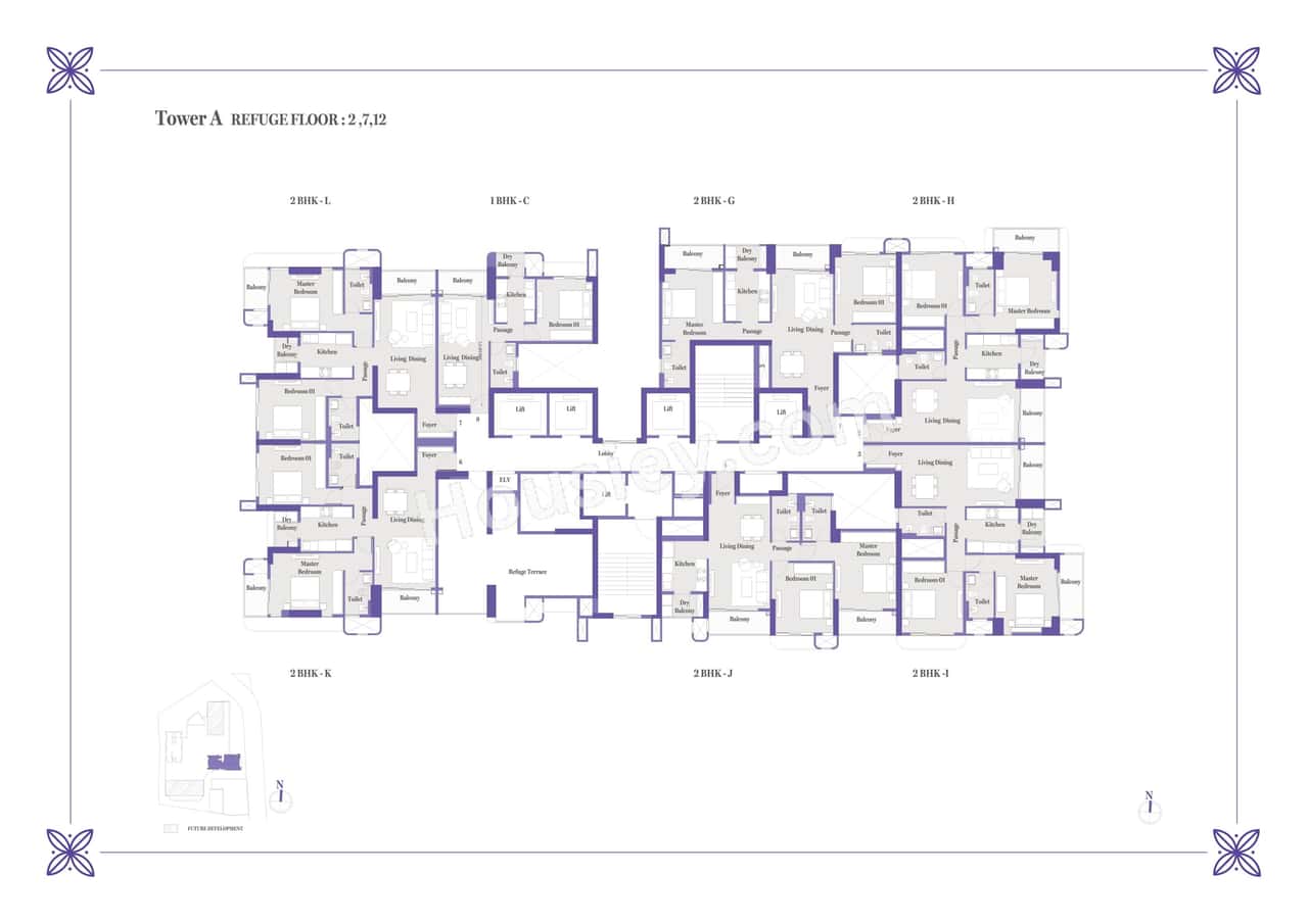 Birla Punya Floor plan 2