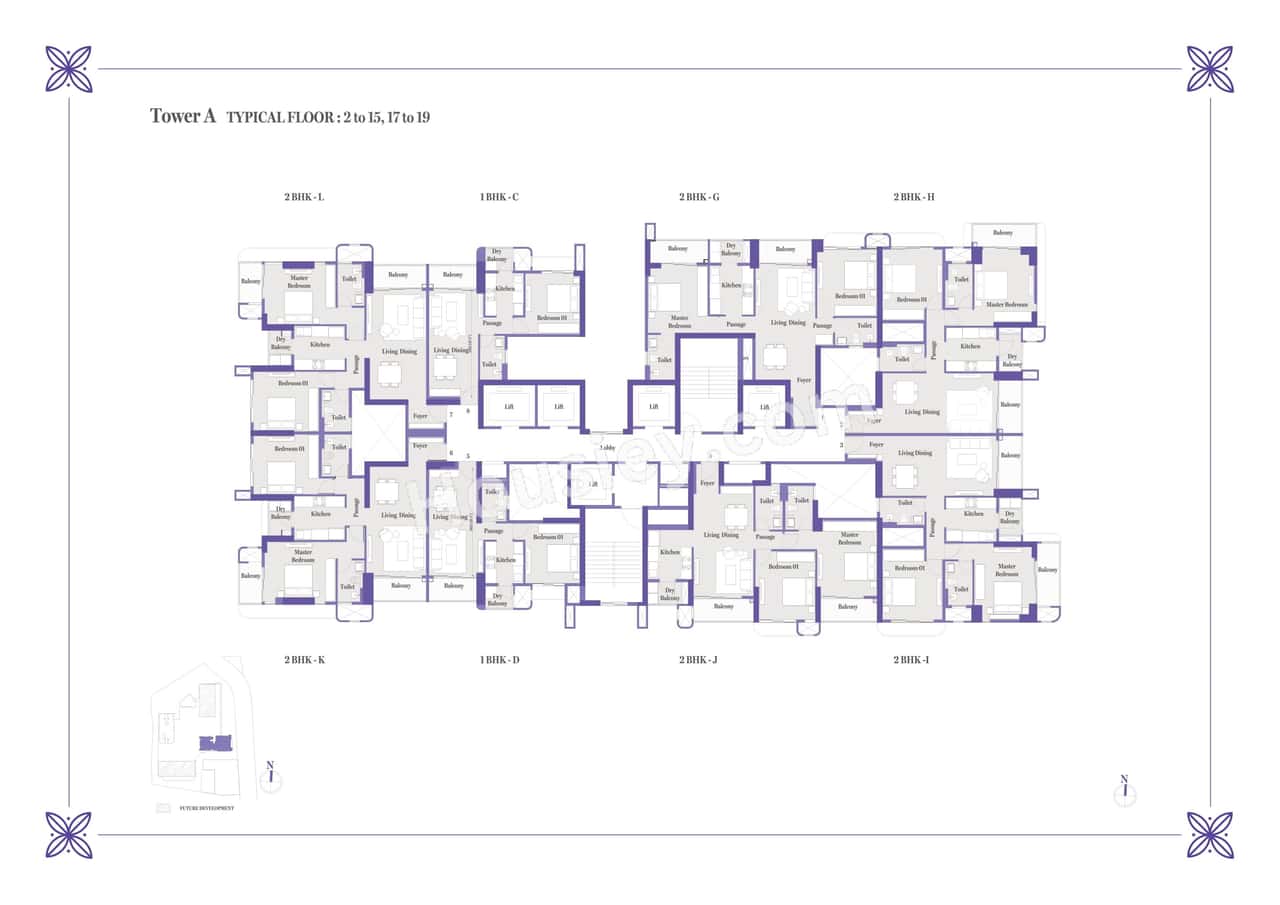 Birla Punya Floor plan 3