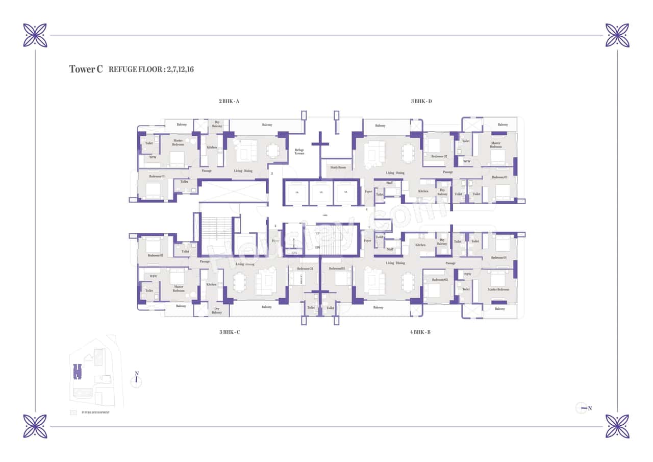 Birla Punya Floor plan 5