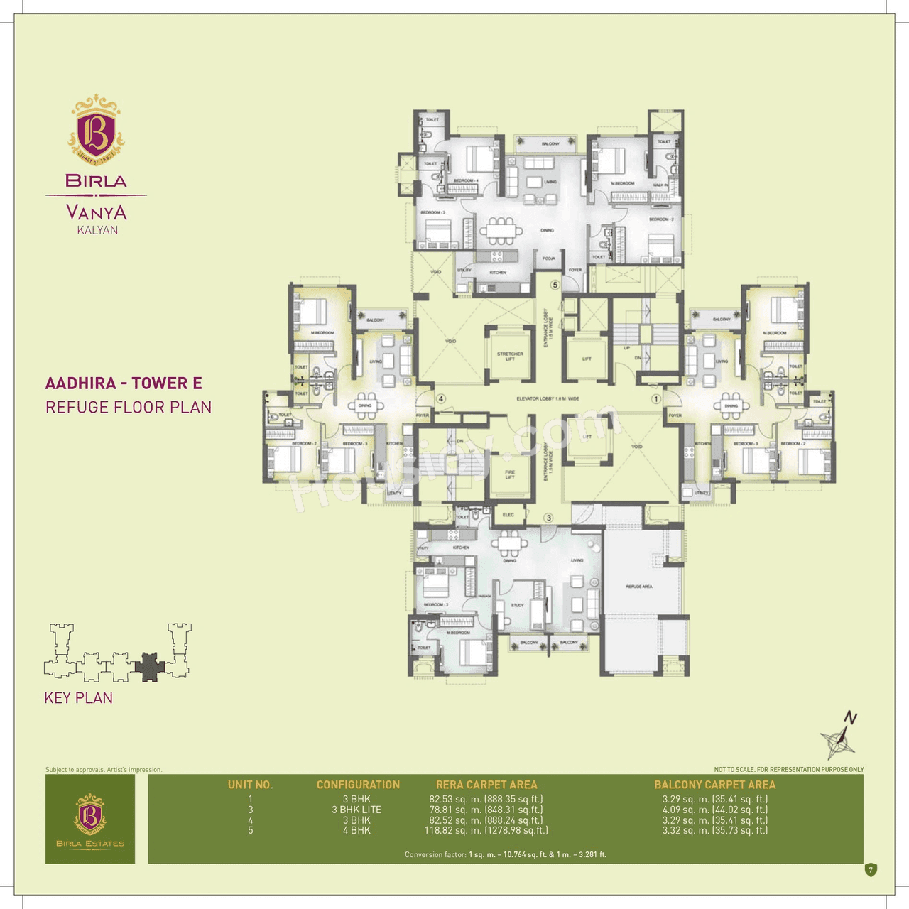 Birla Vanya Floor plan 4