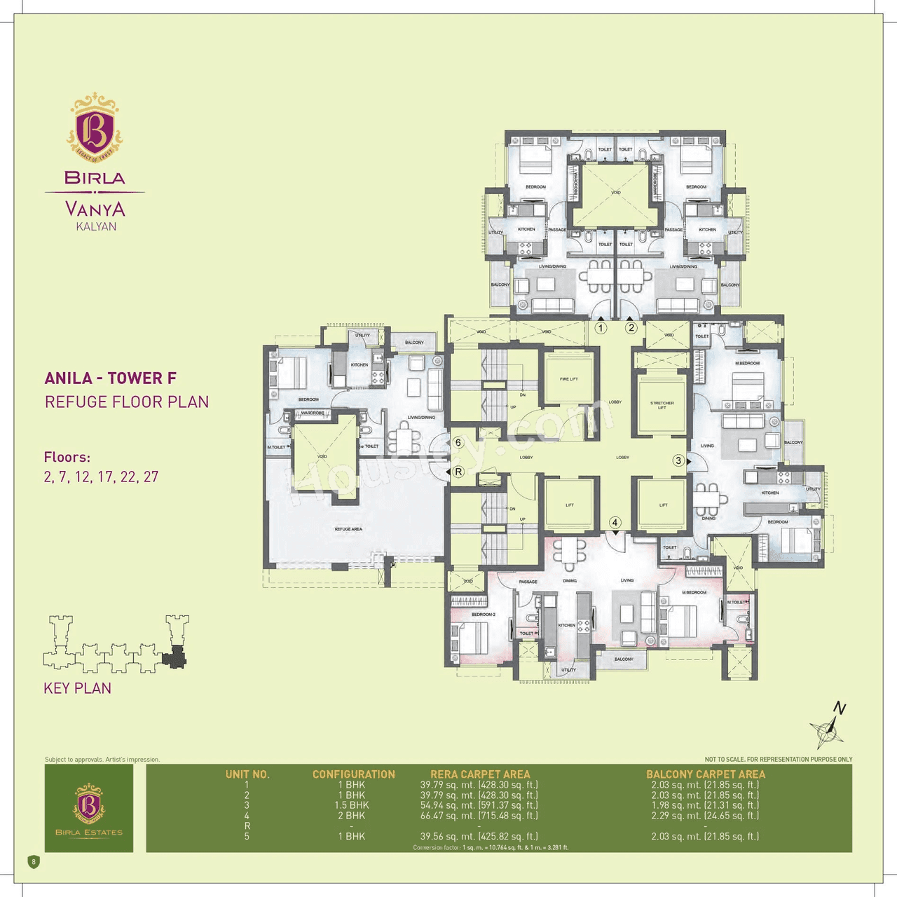 Birla Vanya Floor plan 5