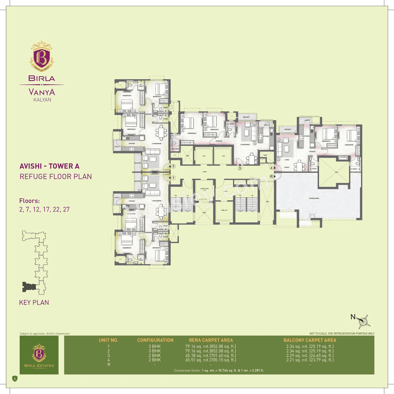 Birla Vanya Floor plan 7