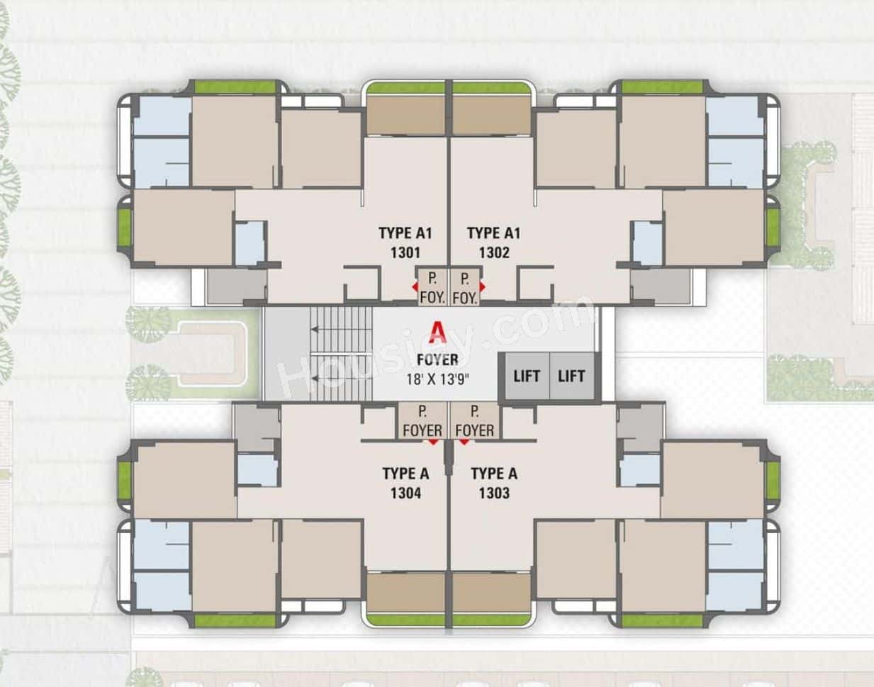 Brij Azalea Floor plan 1