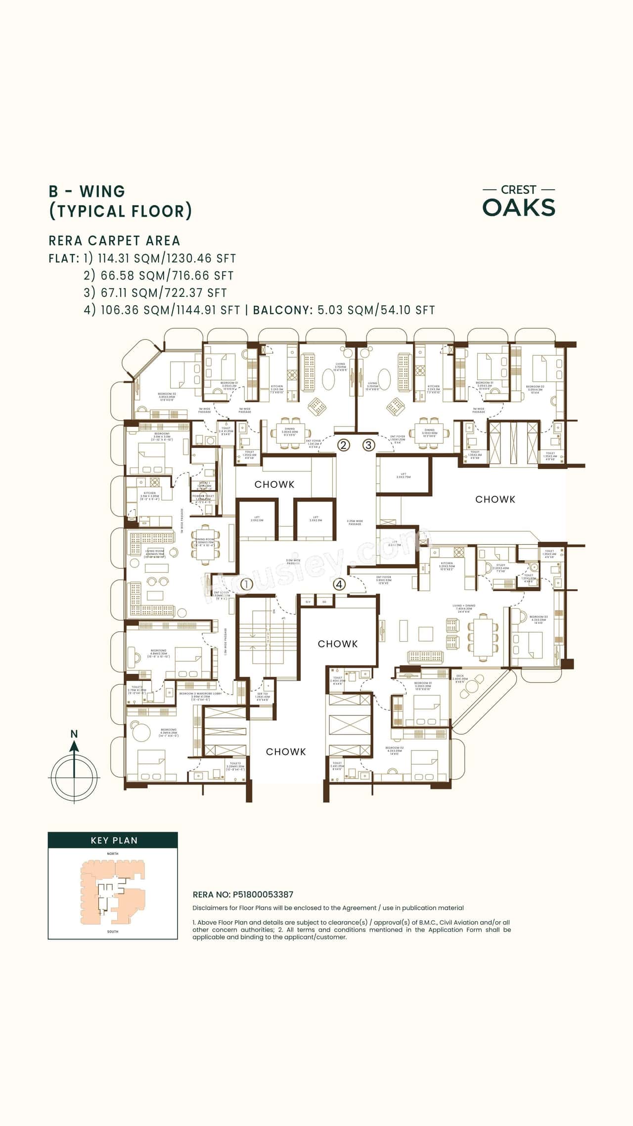 Crest Oaks Floor plan 3