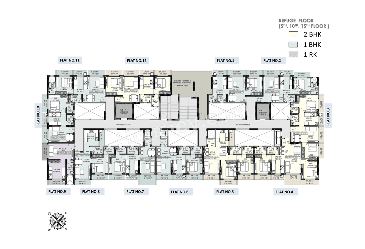 Deep Vaibhav Floor plan 6