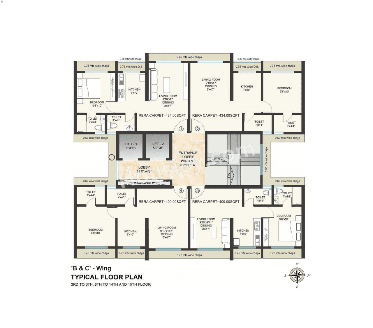 Delta House Floor plan 1