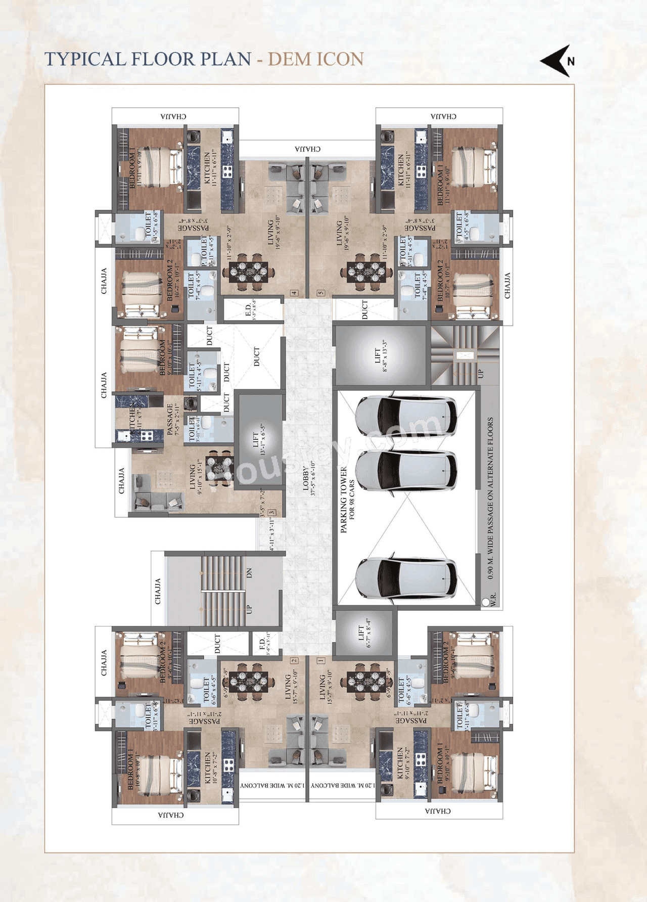 Dem Icon Floor Plan