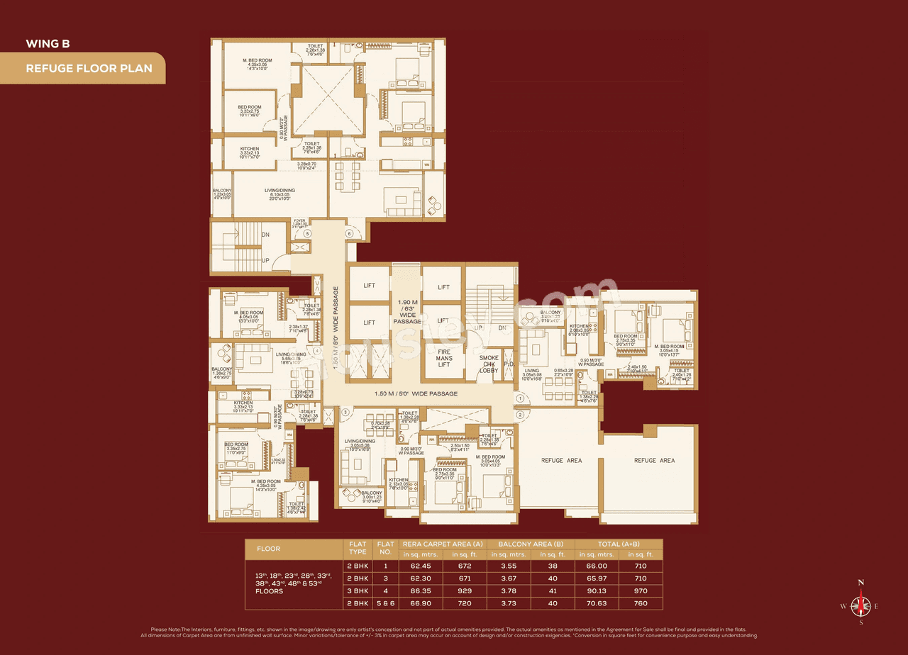 Dosti 604 Floor plan 5