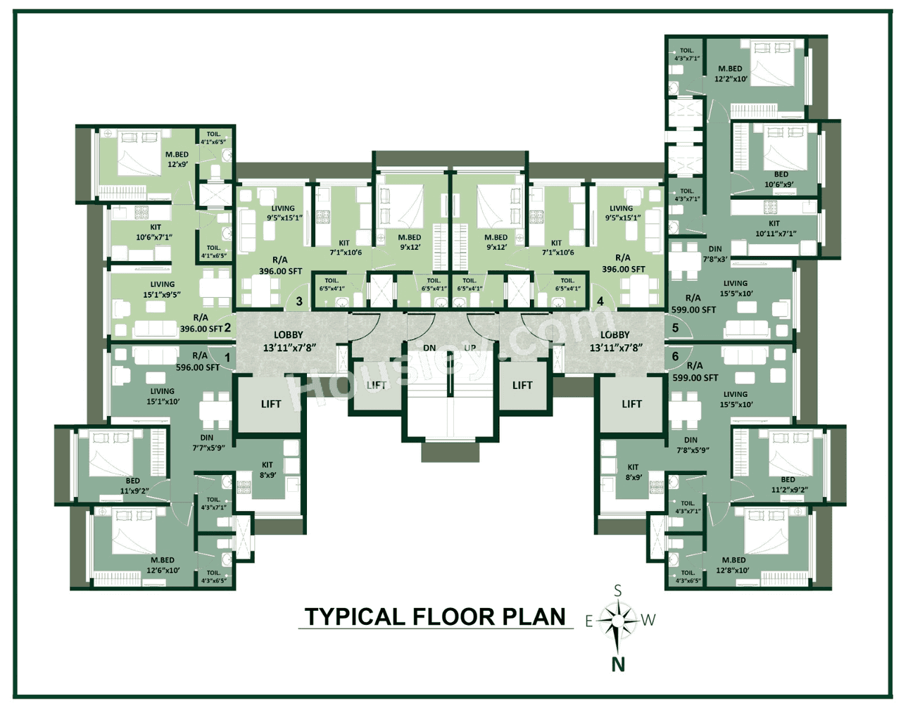 DPS Rivera Floor Plan