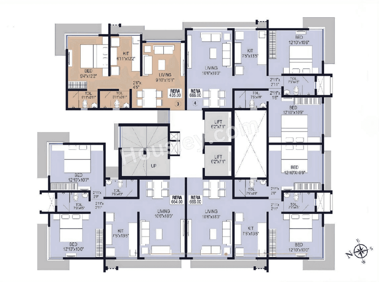 DPS Sanctum Floor Plan