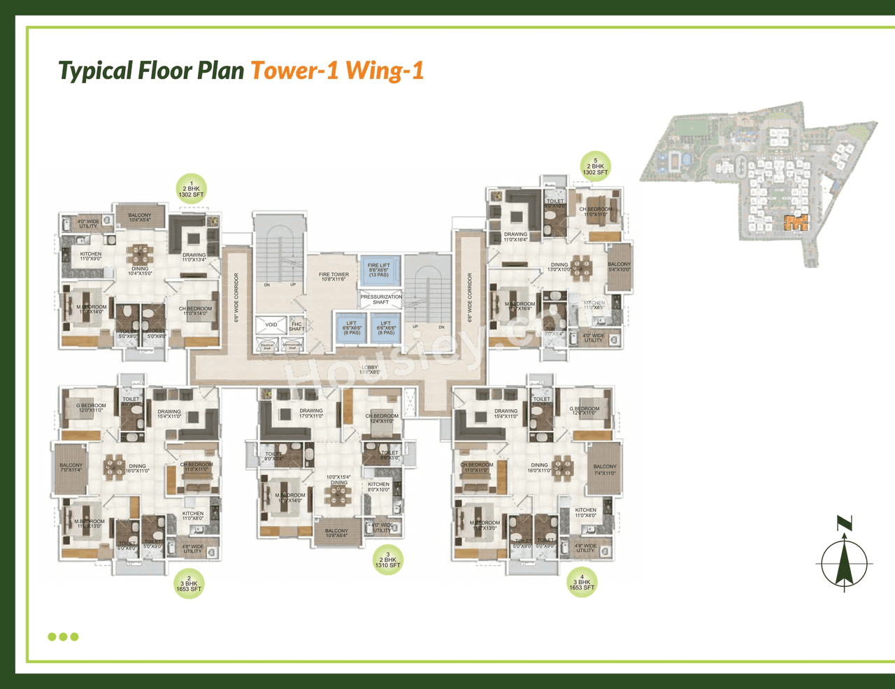 DSR Parkway Floor plan 1