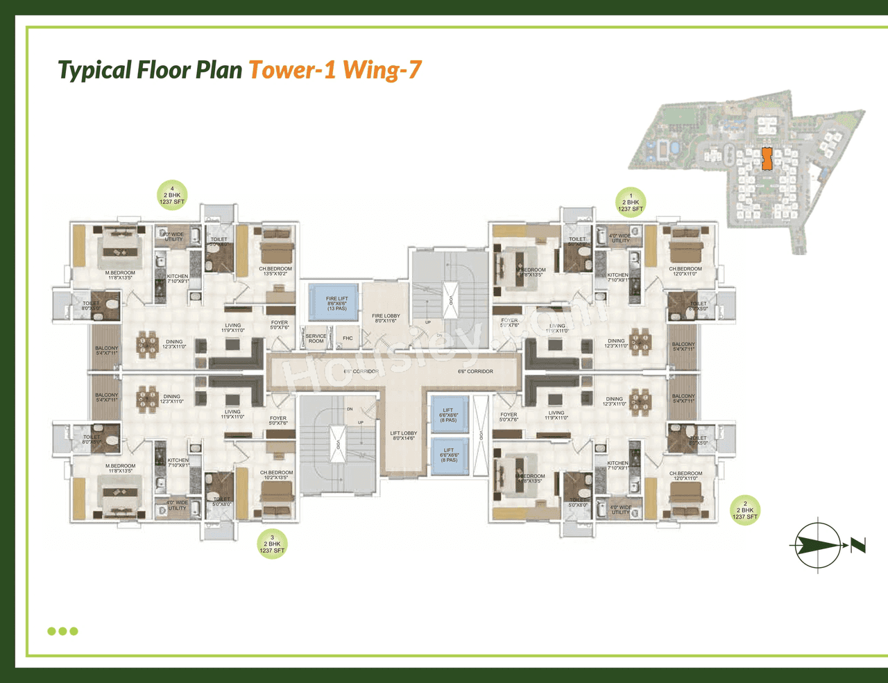 DSR Parkway Floor plan 3