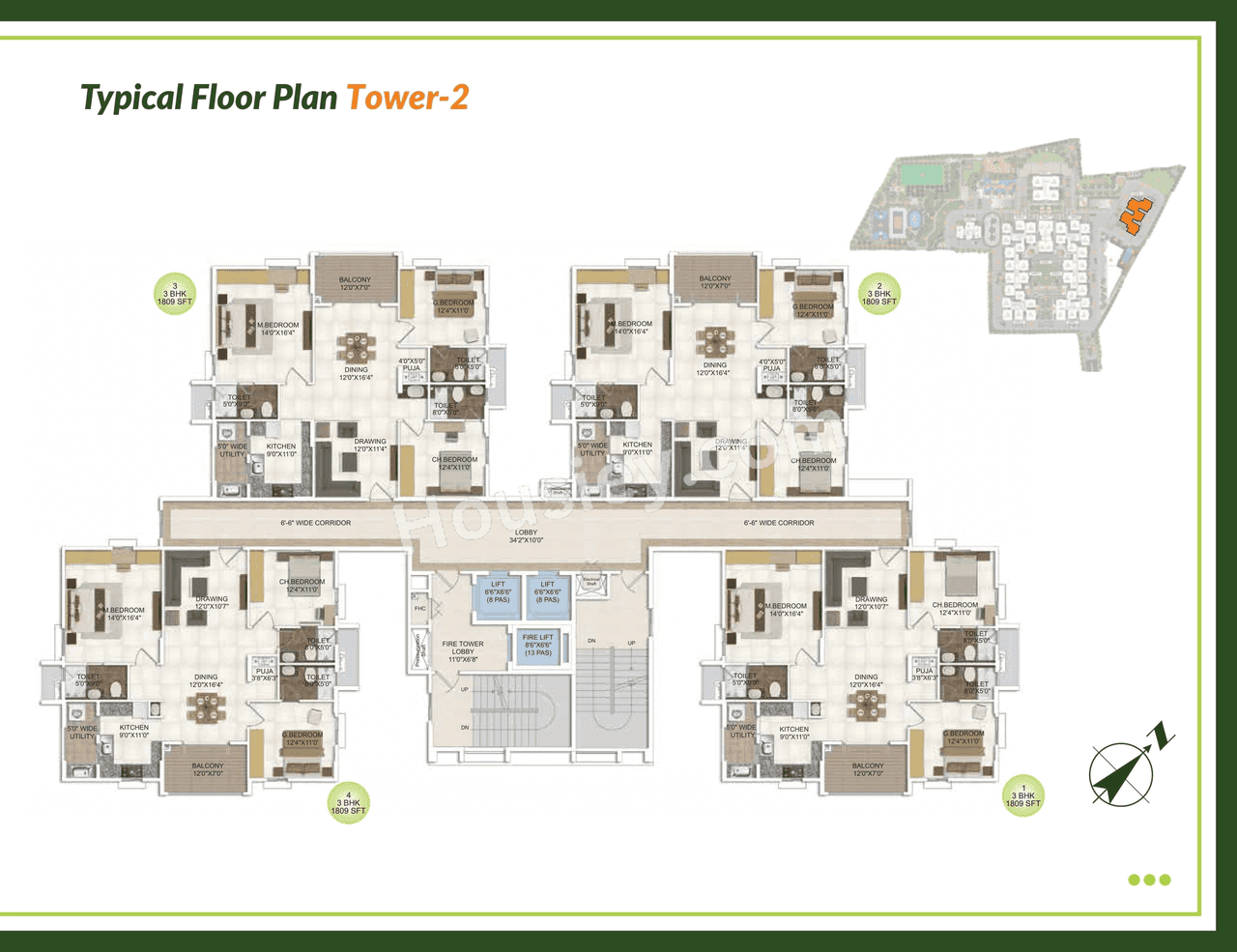 DSR Parkway Floor plan 4