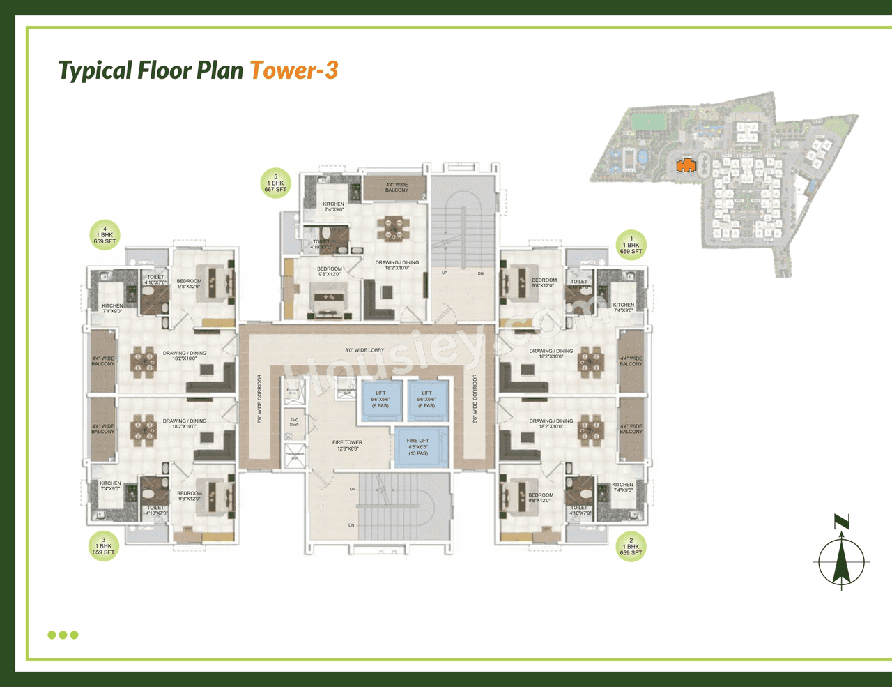 DSR Parkway Floor plan 5