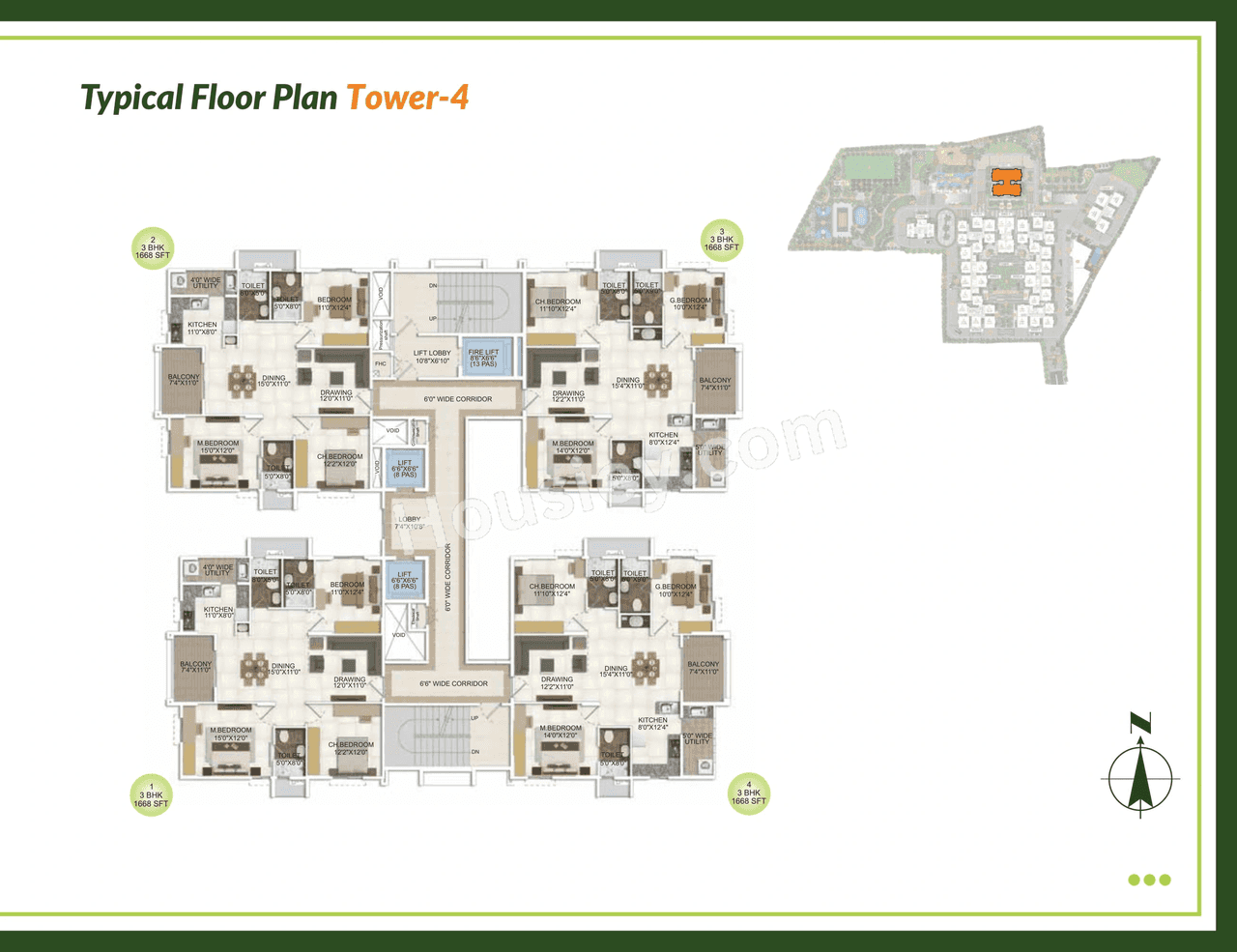 DSR Parkway Floor plan 6