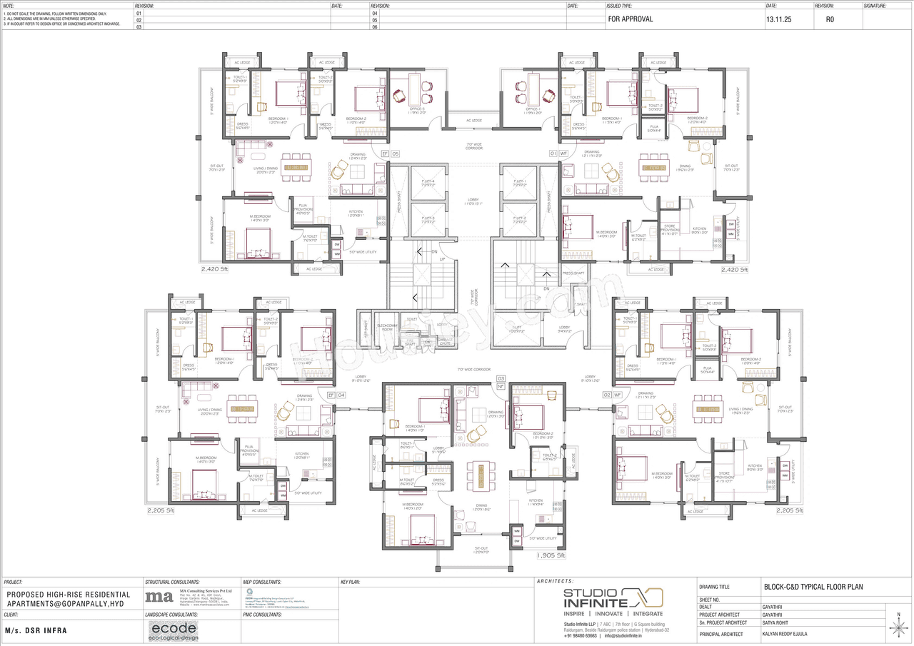DSR Tellapur Floor plan 2