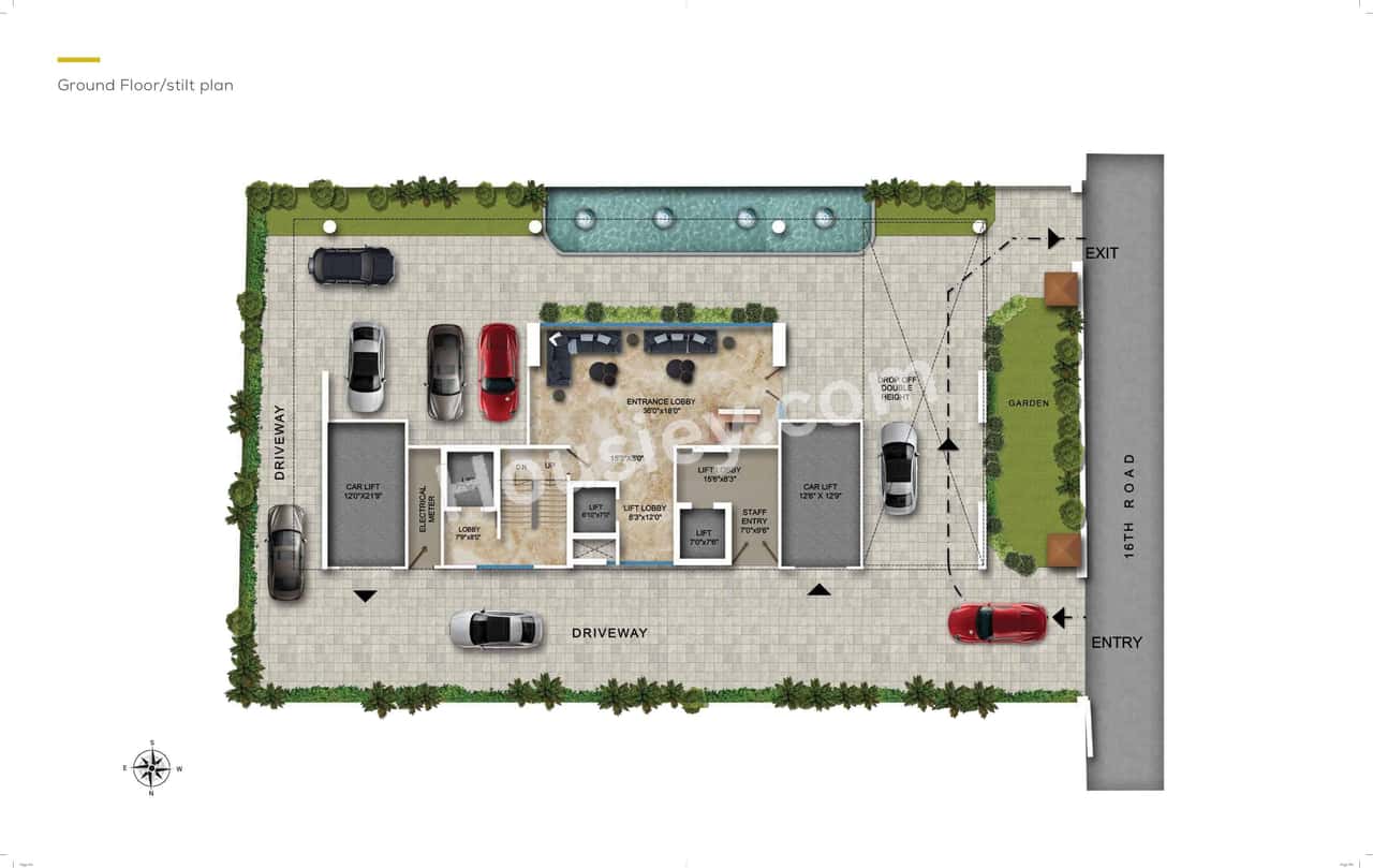 Ekta Elitus Floor plan 1