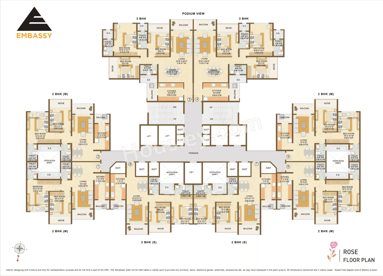Embassy Park Floor plan 4