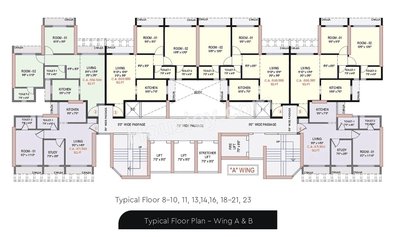 Gami Avant Floor plan 1