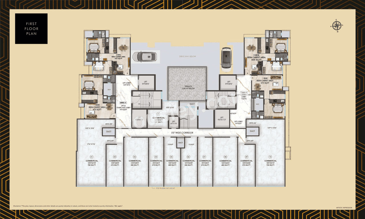 Gami Estella Floor plan 1