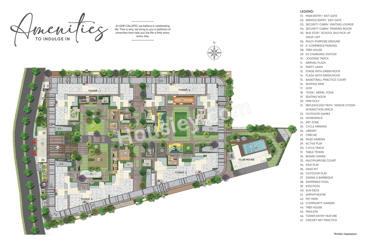 GHR Callisto Floor plan 1