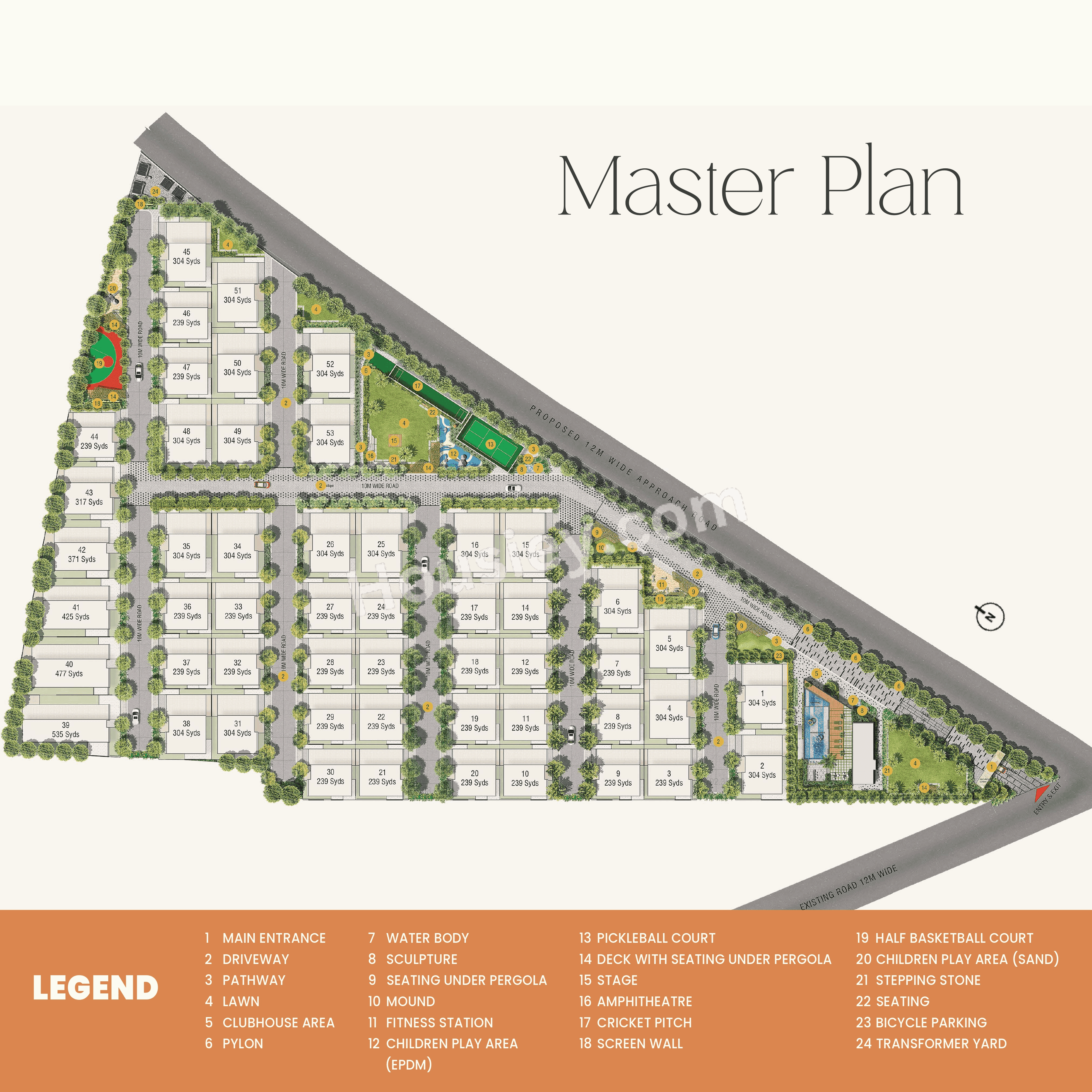 GHR Trivana Master Plan