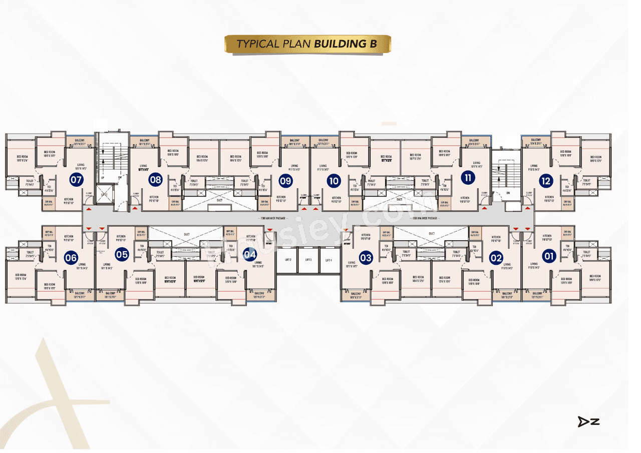 GK Aria Floor plan 1