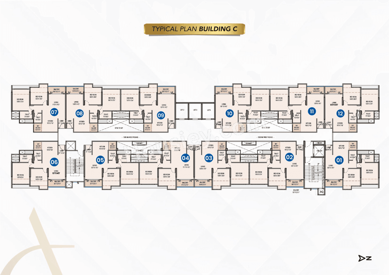 GK Aria Floor plan 2