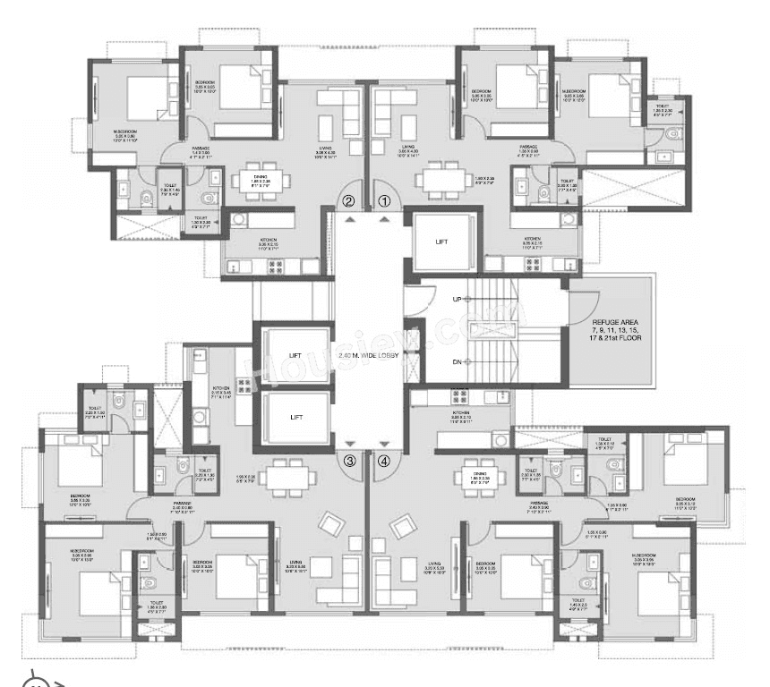 Godrej Nest Floor plan 3