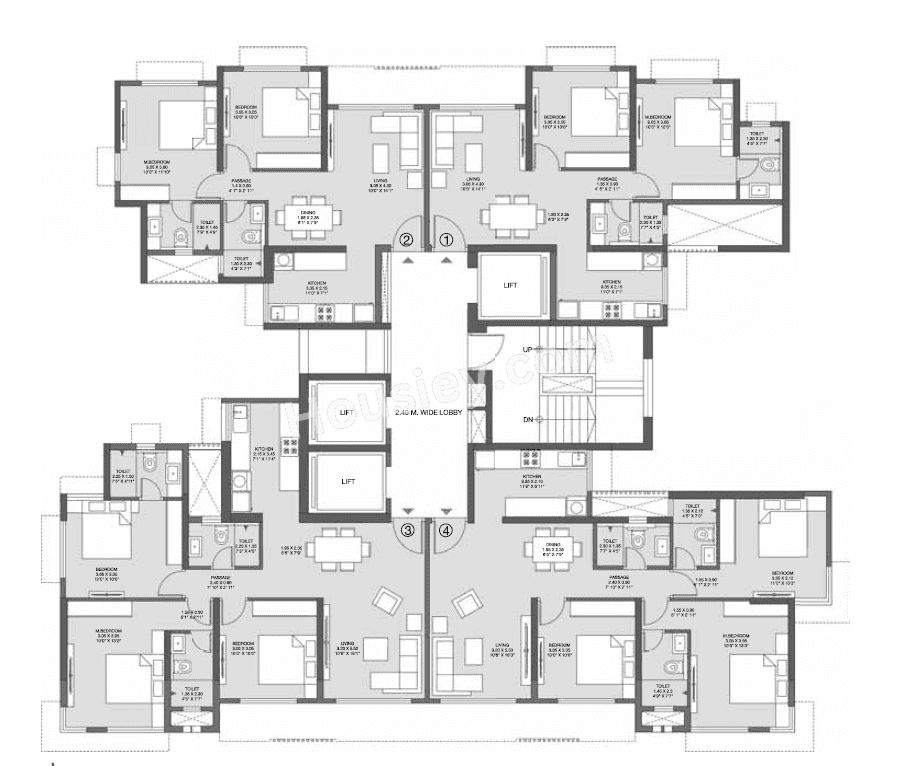 Godrej Nest Floor plan 4