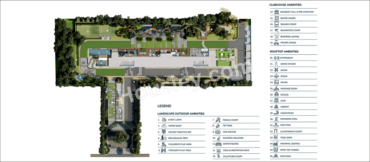 Godrej Tiara Floor Plan
