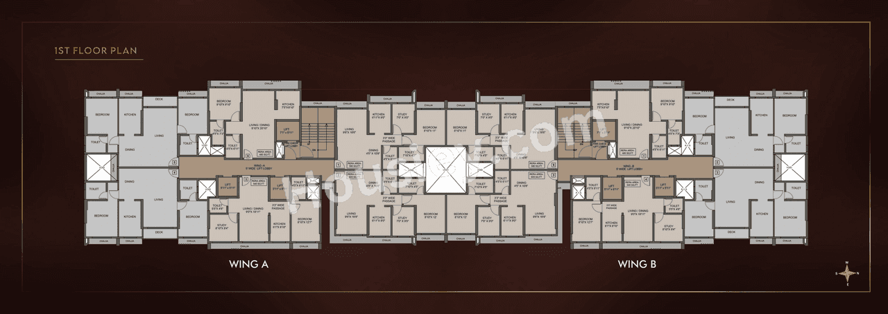 Jaydeep One Floor plan 2