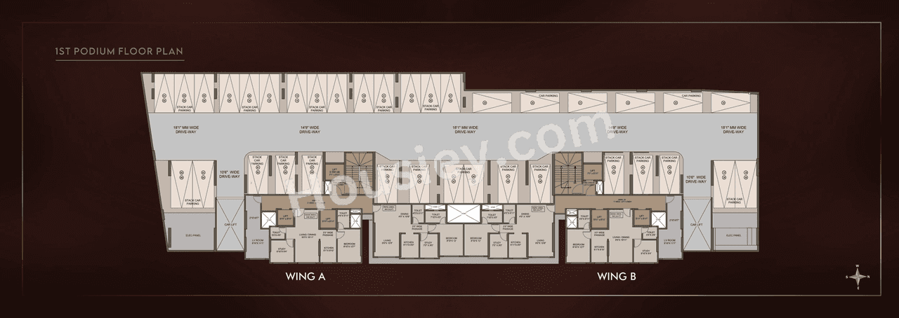 Jaydeep One Floor plan 3