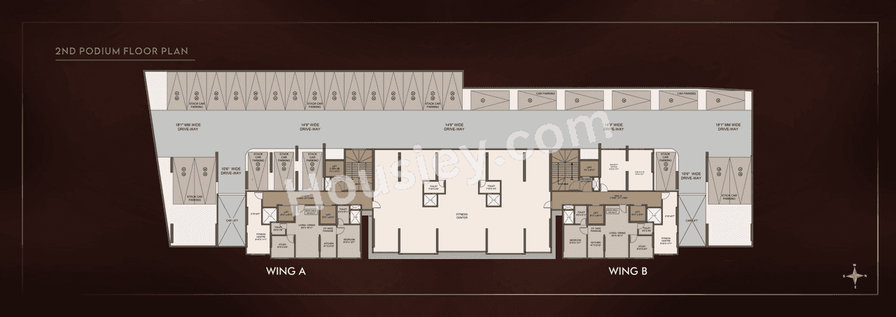 Jaydeep One Floor plan 4
