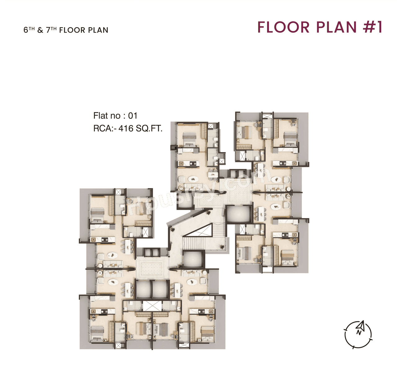 JDN Aura Floor plan 1