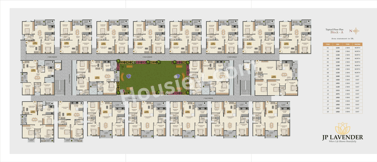 JP Lavender Floor plan 1