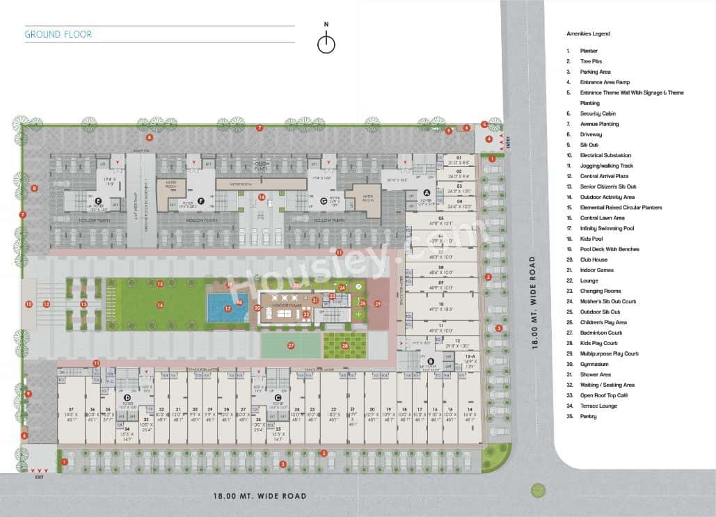 Kavisha AER Floor plan 2