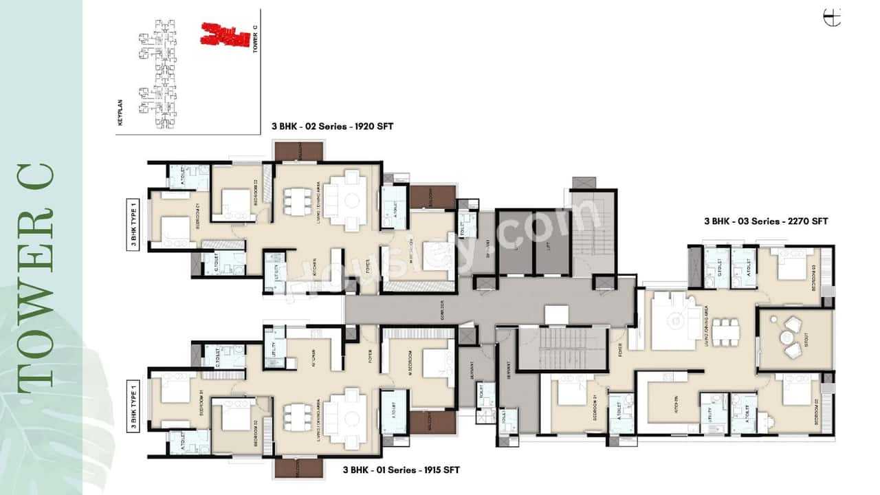 Keya Spring Floor plan 4