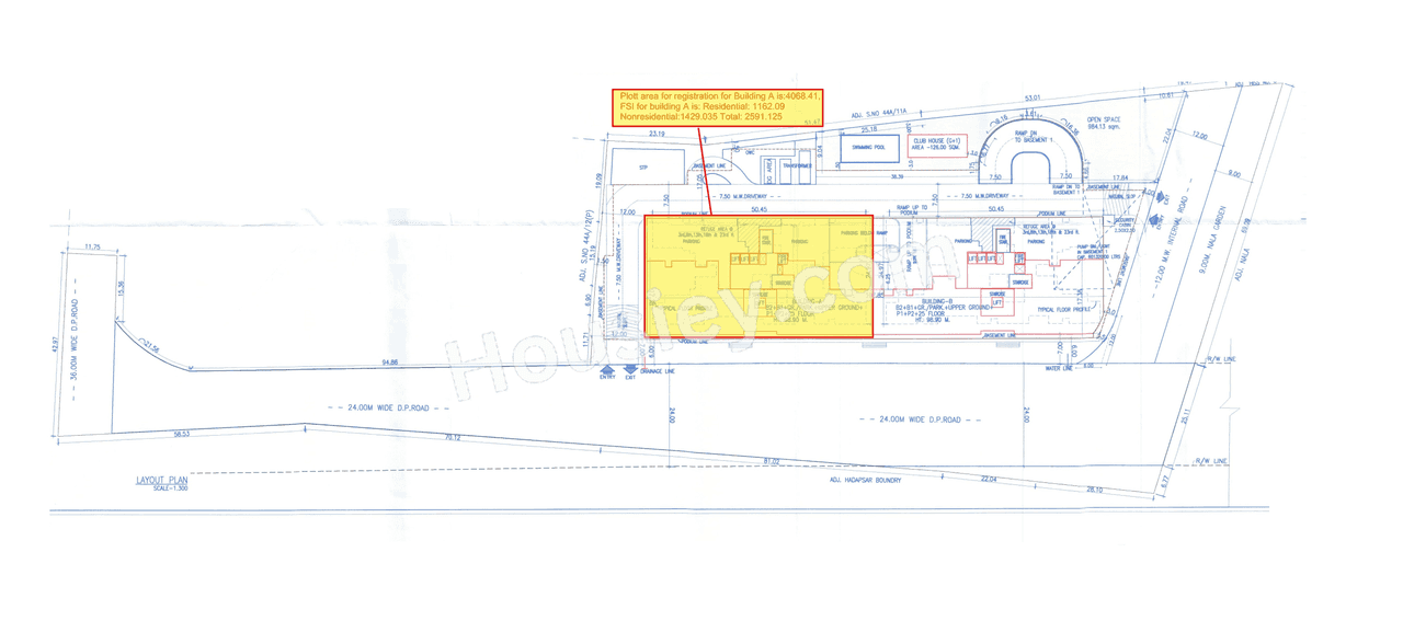 Kumar Prism Floor Plan