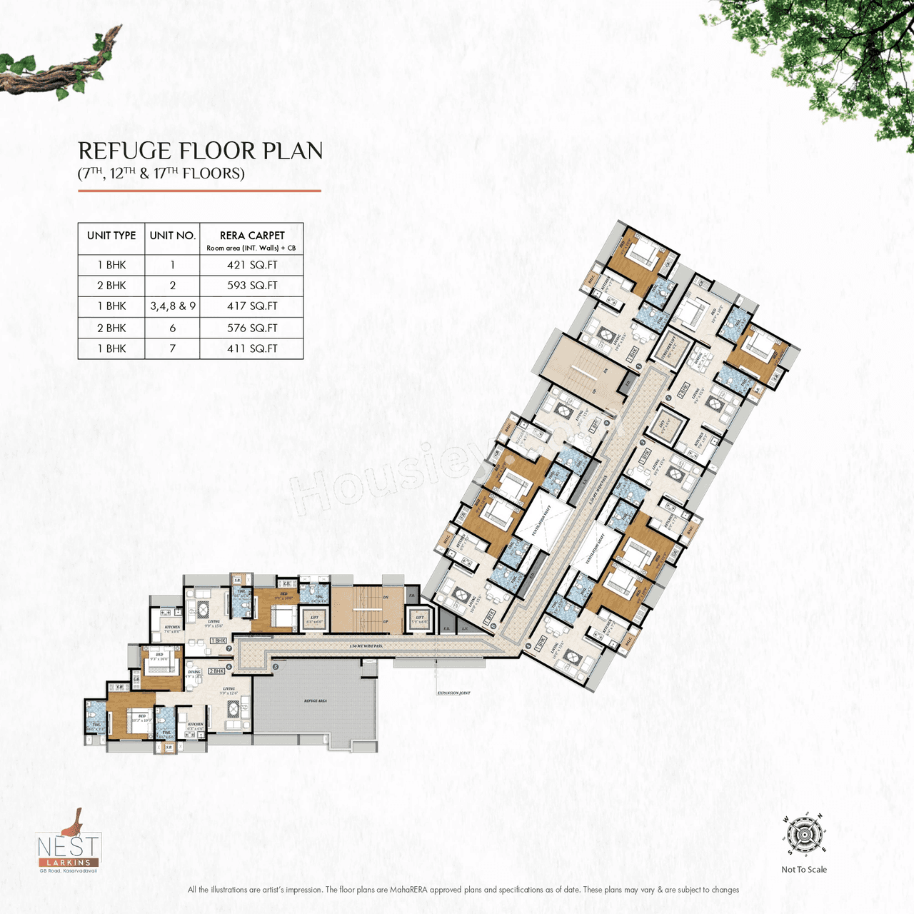 Larkins Nest Floor plan 5