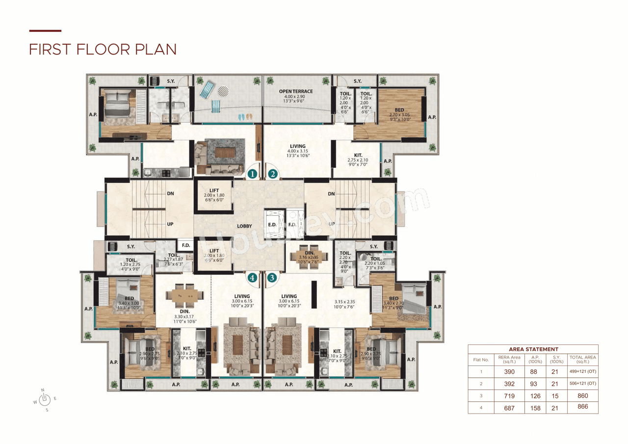 LGS Yashree Floor plan 1