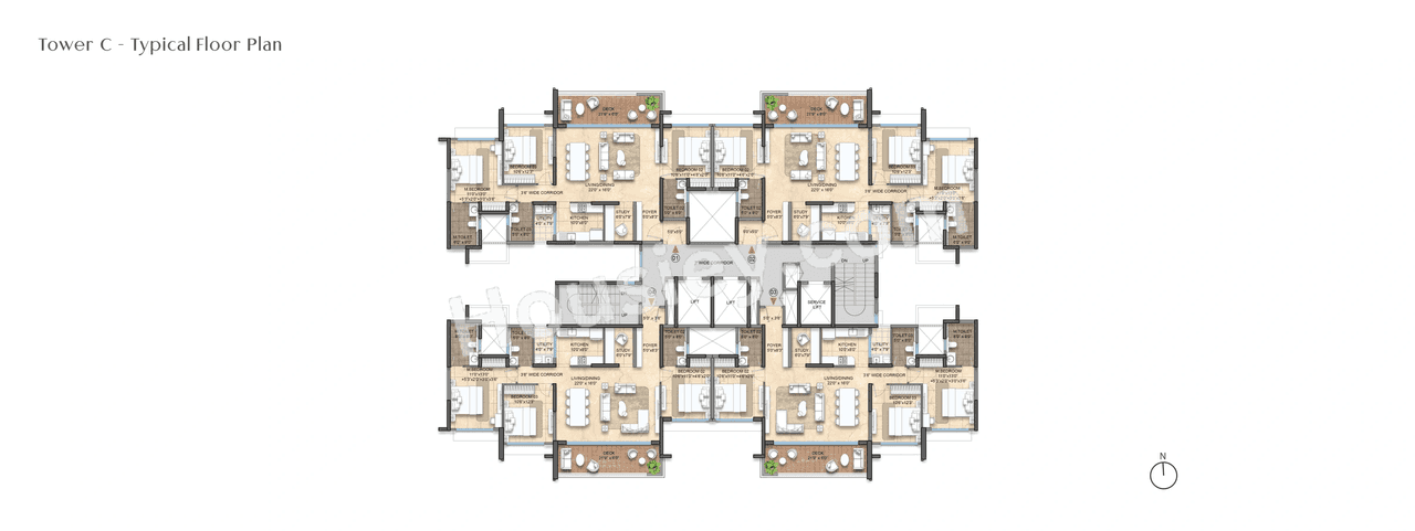 Lodha Haven Floor plan 2