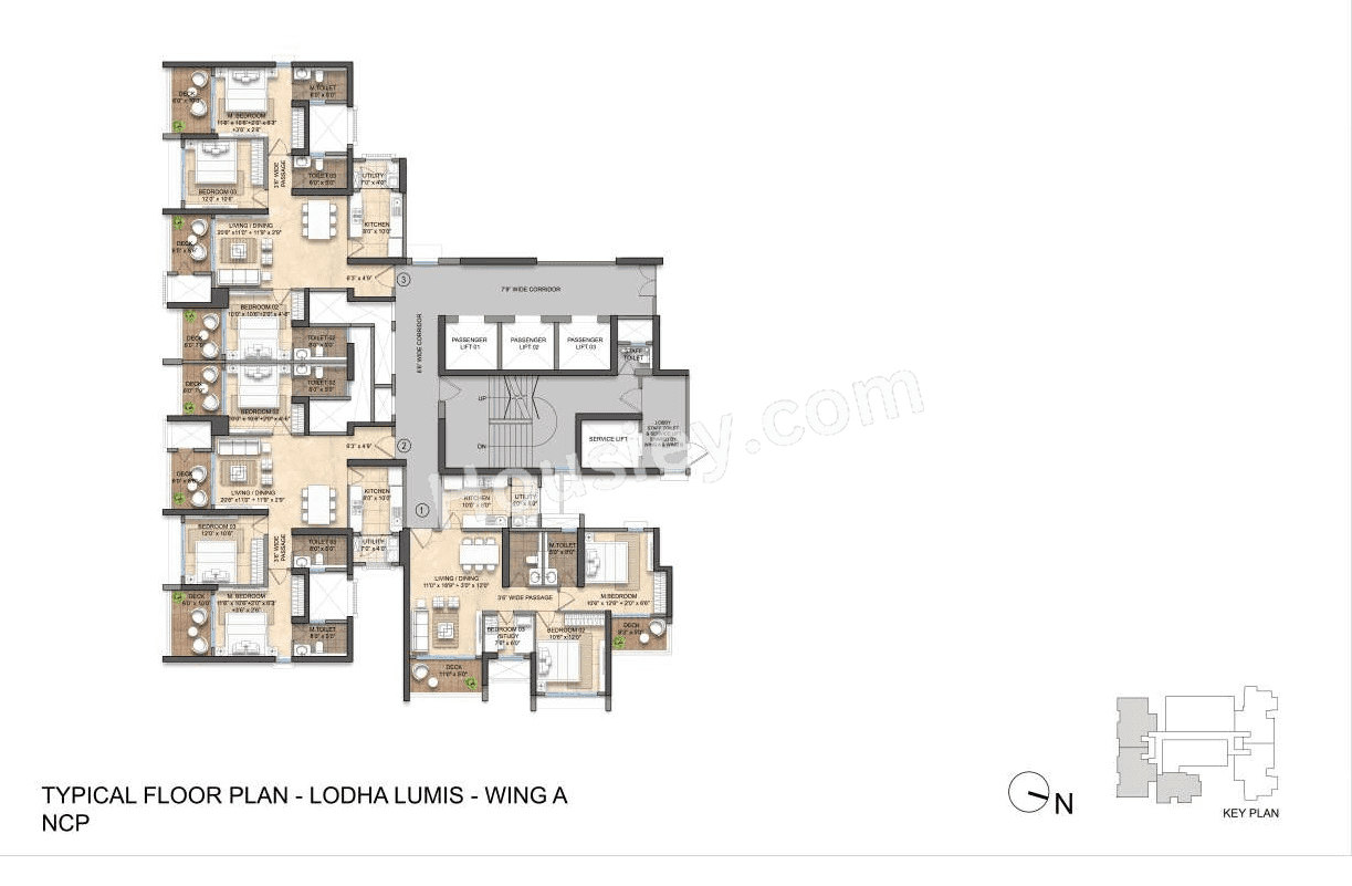 Lodha Lumis Floor plan 1