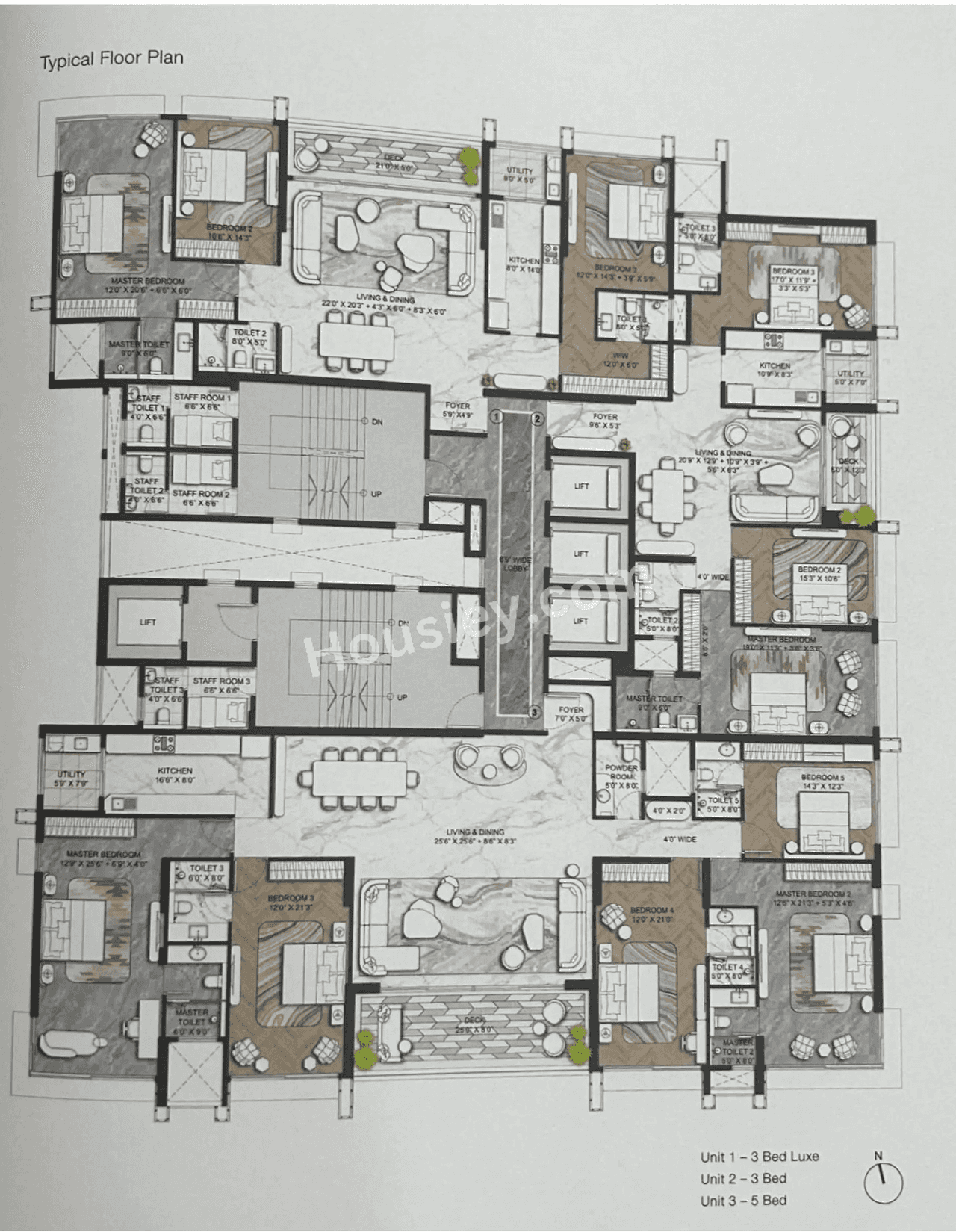 Lodha Marq Floor Plan