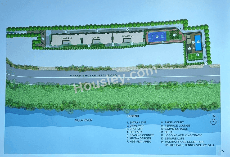 Lodha Wakad Master Plan