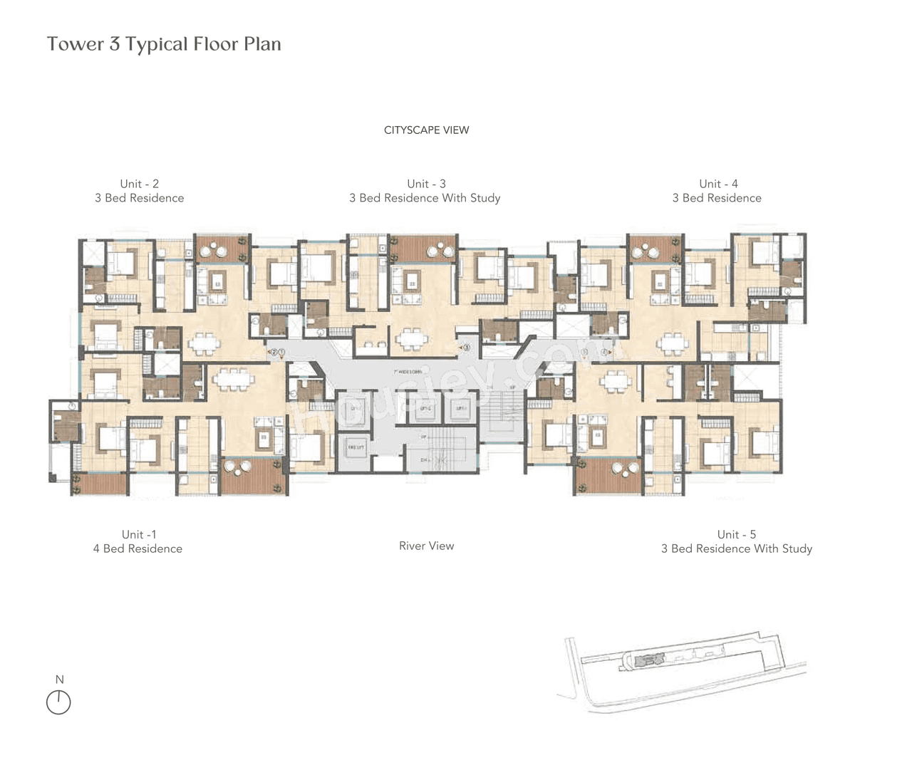 Lodha Wakad Floor plan 1