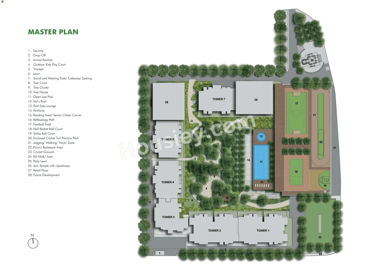 Lodha Woods Master Plan