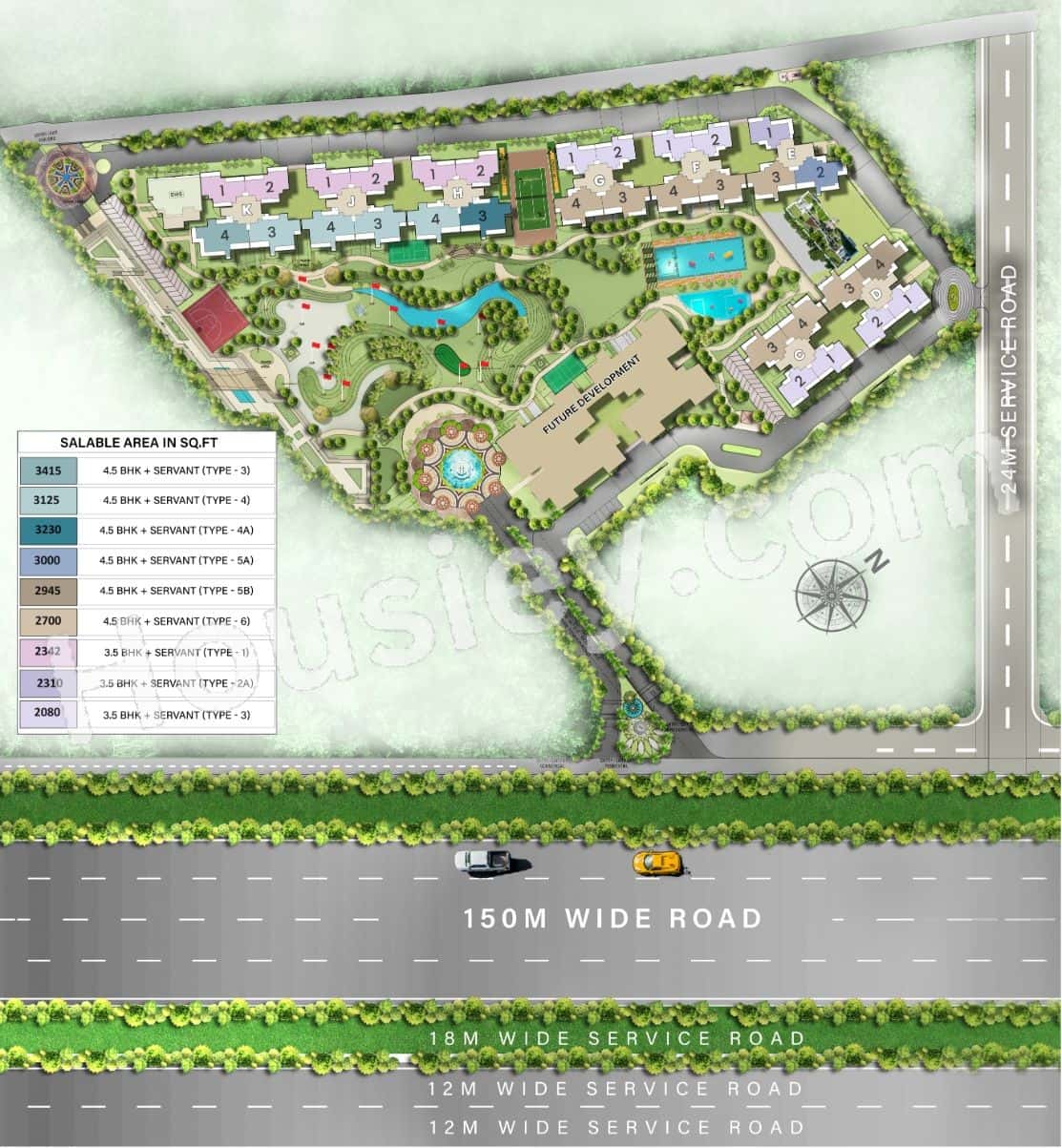 M3M Mansion Master Plan