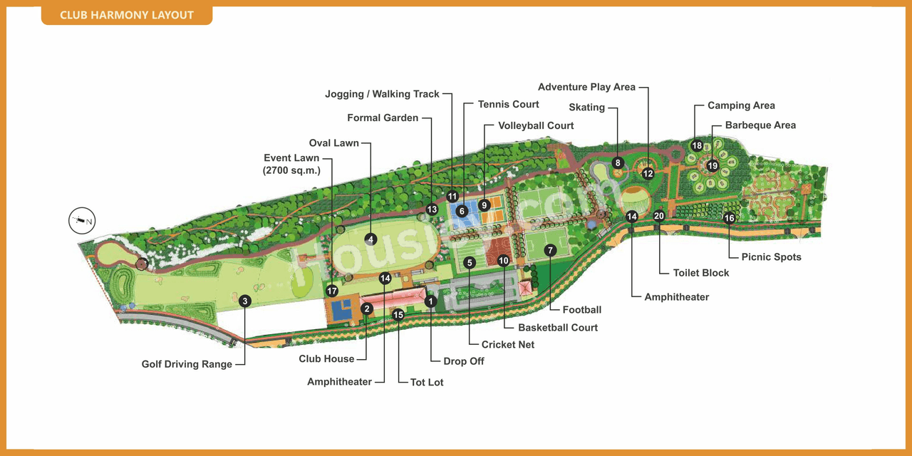 MCG Melody Floor Plan