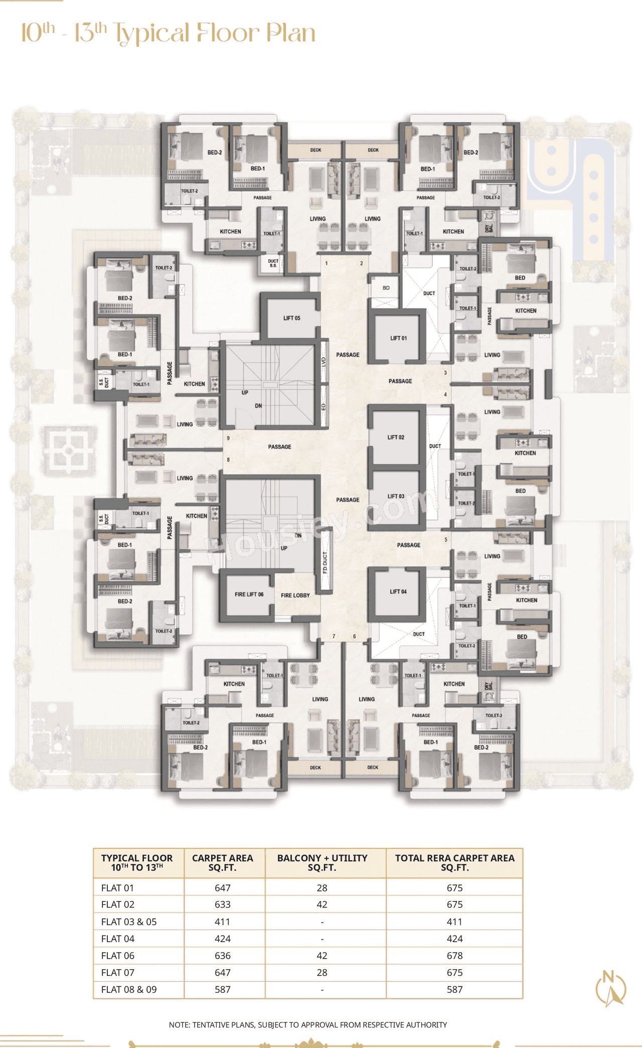 MK Crown Floor plan 1
